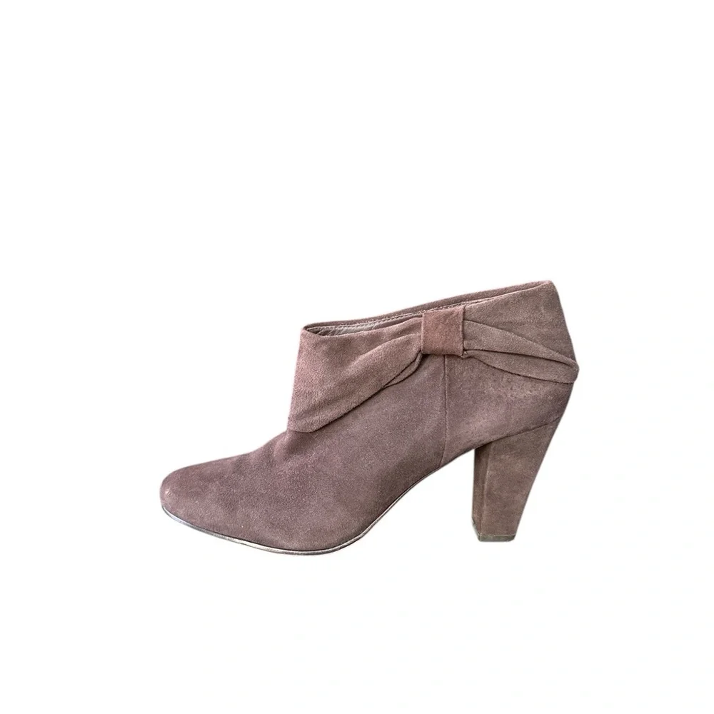 Kate Spade Suede slip on Ankle Booties Size 10M